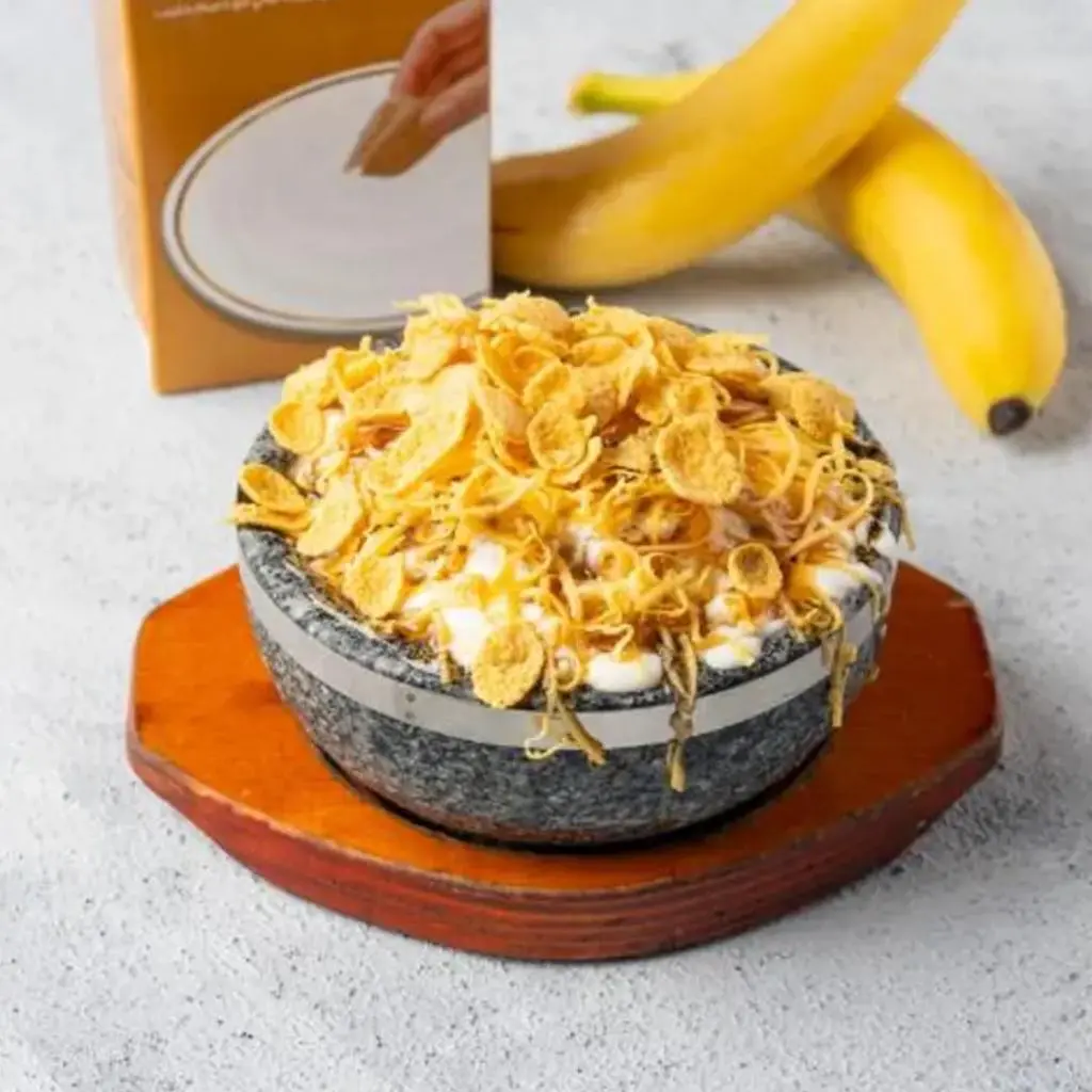 Royal Masoub with Corn Flakes